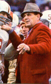 Alabama Coach Bear Bryant